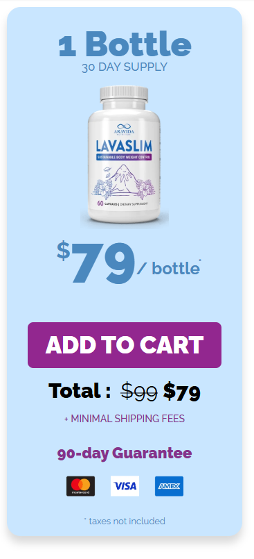LavaSlim 1 bottle discount