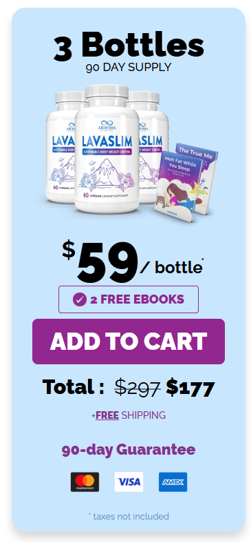 LavaSlim 3 bottle discount
